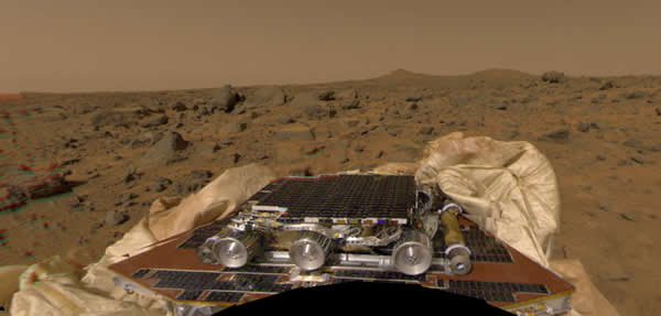 Missão Mars Pathfinder foi um sucesso