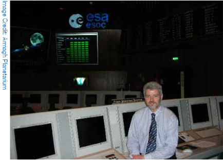 Michael McKay, Diretor de Operações de Voo da Mars Express: “A área verde não é realmente verde”.