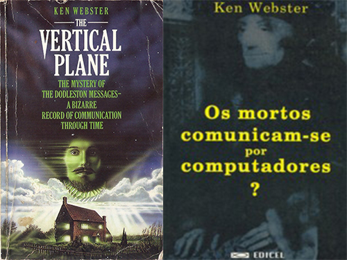 O livro de Ken Webster na versão em inglesa e brasileira